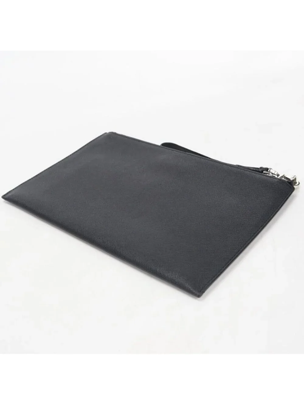 Prada Saffiano Leather Clutch Calfskin